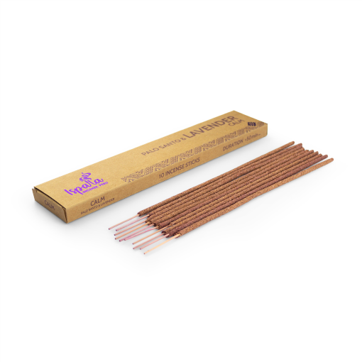 Ispalla Palo Santo & Lavender Incense (Calm)- Retail Display Box- 12 packs 